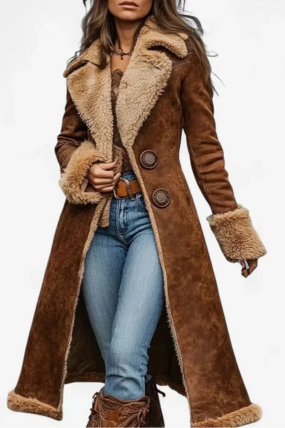 ELEANOR - ABRIGO DE LANA SUAVE CON FORRO CÁLIDO