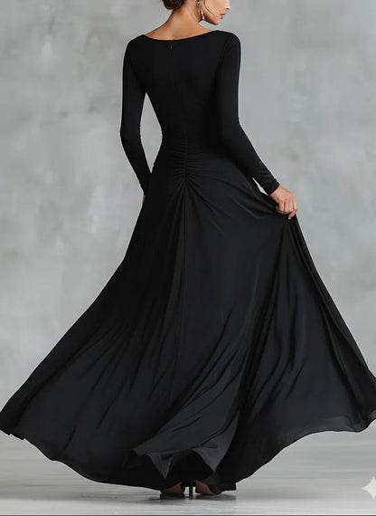 VESTIDO NOIR ÉLITE MAXI