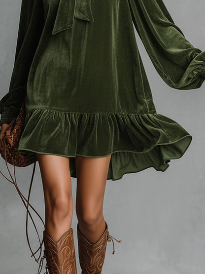 VESTIDO EMERALD CHARM MINI
