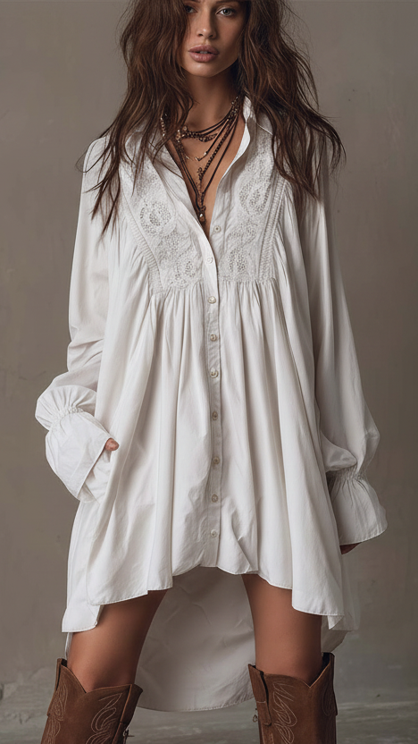 VESTIDO ALBA BOHO MINI