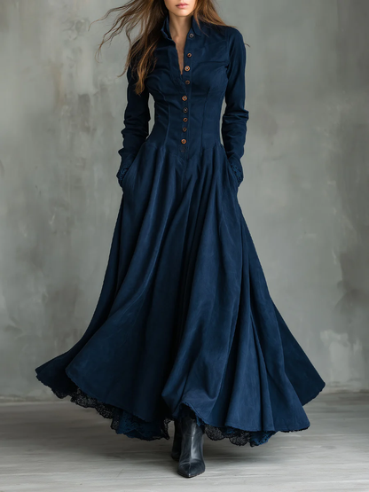 VESTIDO ASTRID NOCTURNA MAXI