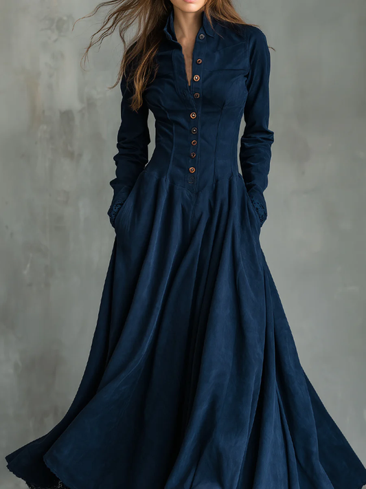 VESTIDO ASTRID NOCTURNA MAXI