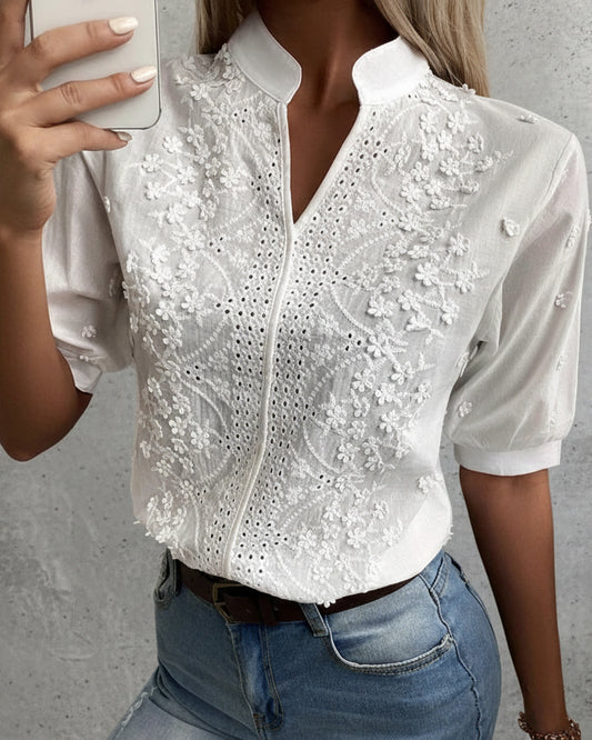 BLUSA BORDADA ELEGANCE