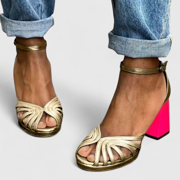 SANDALIAS TACÓN ESTILO PREMIUM