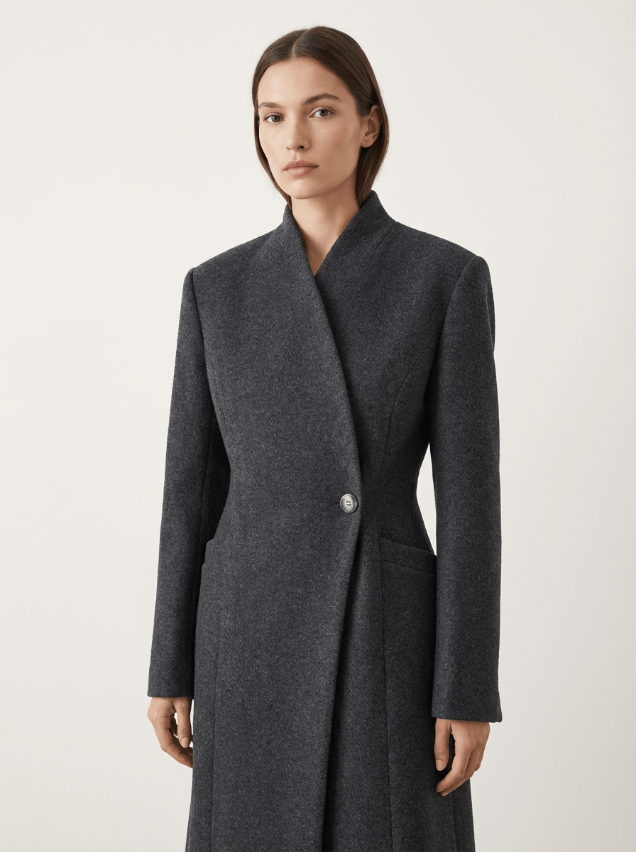 ABRIGO ESTRUCTURADO ELEGANCIA ARQUITECTÓNICA