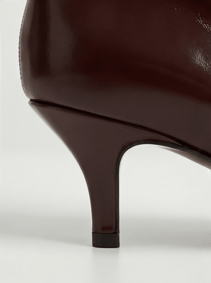 BOTAS ELEGANCE POINT PREMIUM TACÓN MEDIO