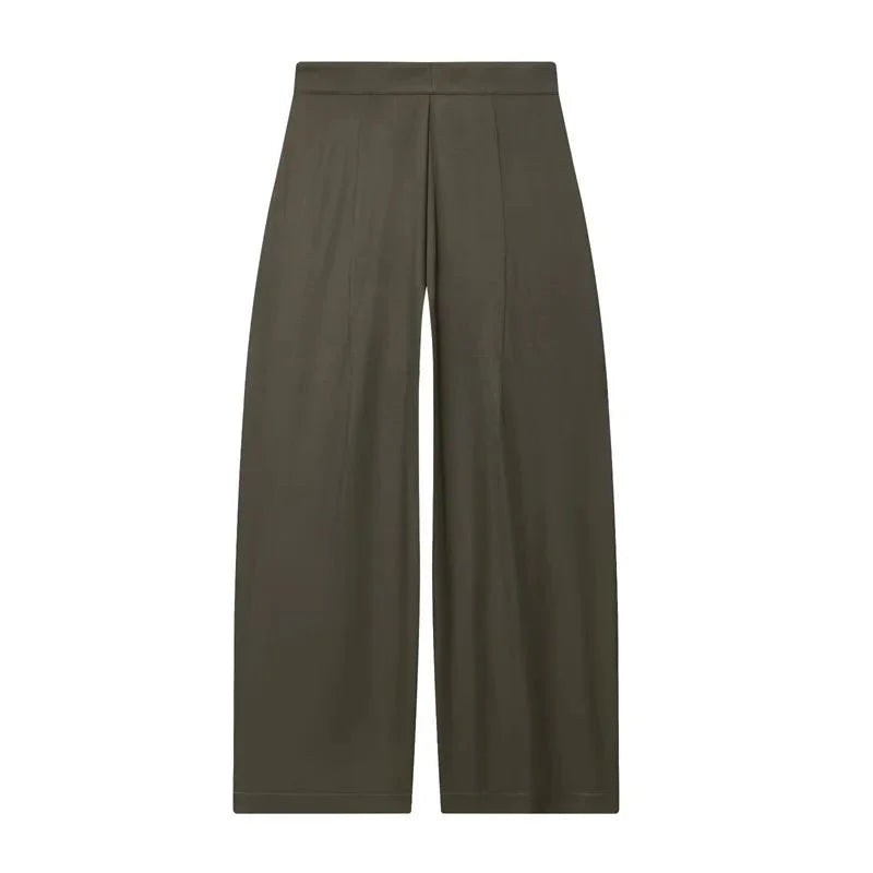 PANTALÓN FLUIDO DE TIRO ALTO ELEGANCIA RELAJADA