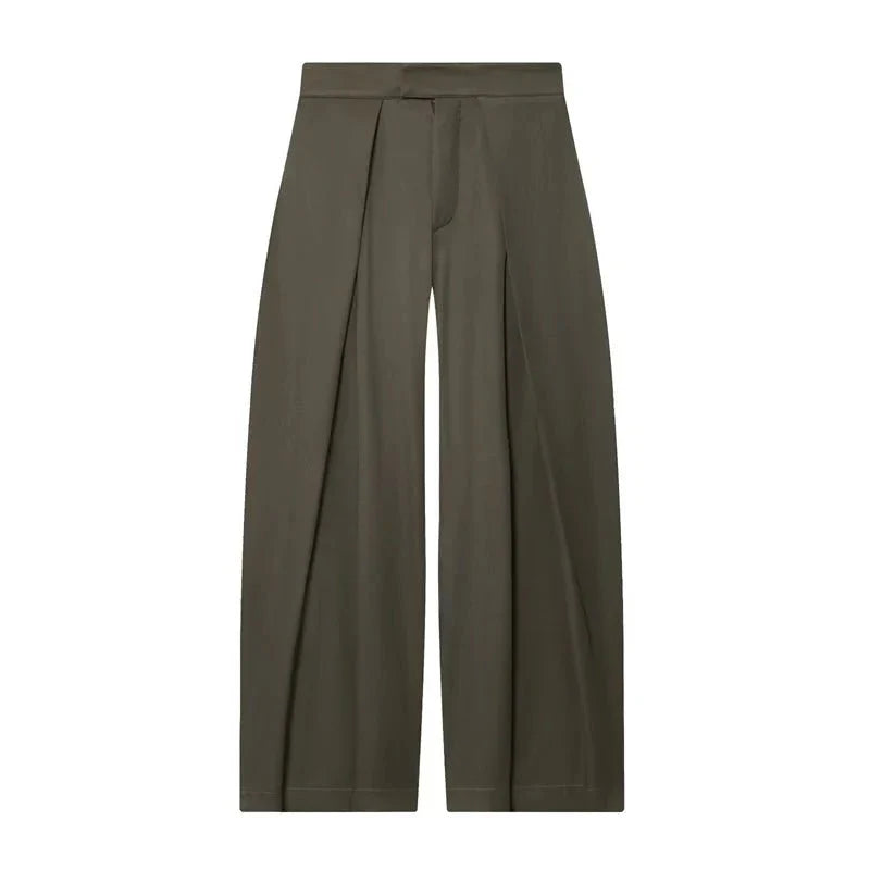 PANTALÓN FLUIDO DE TIRO ALTO ELEGANCIA RELAJADA