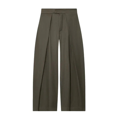 PANTALÓN FLUIDO DE TIRO ALTO ELEGANCIA RELAJADA