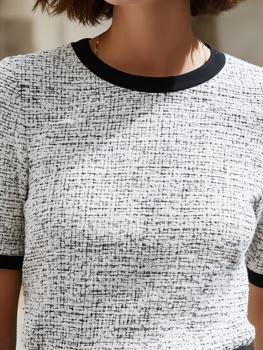 TOP VALENTINA ROCHE GRAIN NOIR