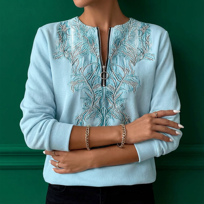 JERSEY JOSEPHINE - ALGODÓN SUAVE CON BORDADO ELEGANTE