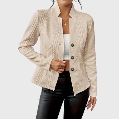 BLAZER ELEGANTE ENTALLADO PARA MUJER