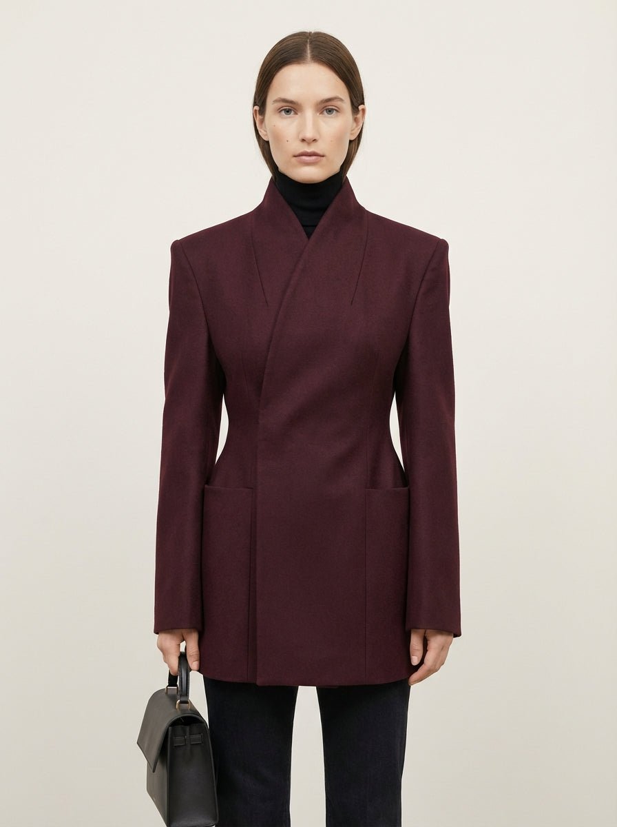 TOP PREMIUM BLAZER CUELLO COREANO ESTRUCTURADO