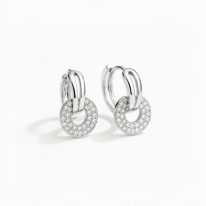 PENDIENTES VALENTINA ROCHE ARO DORADO CON COLGANTE TEXTURIZADO