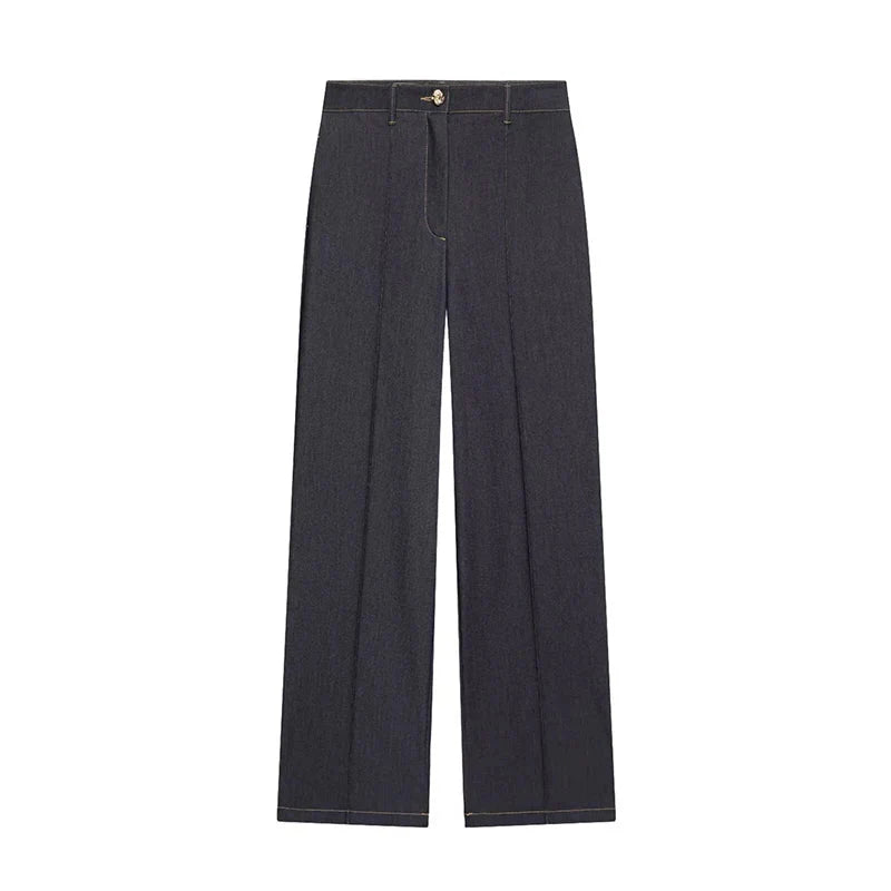 TOP PREMIUM CONJUNTO DENIM ESTRUCTURADO