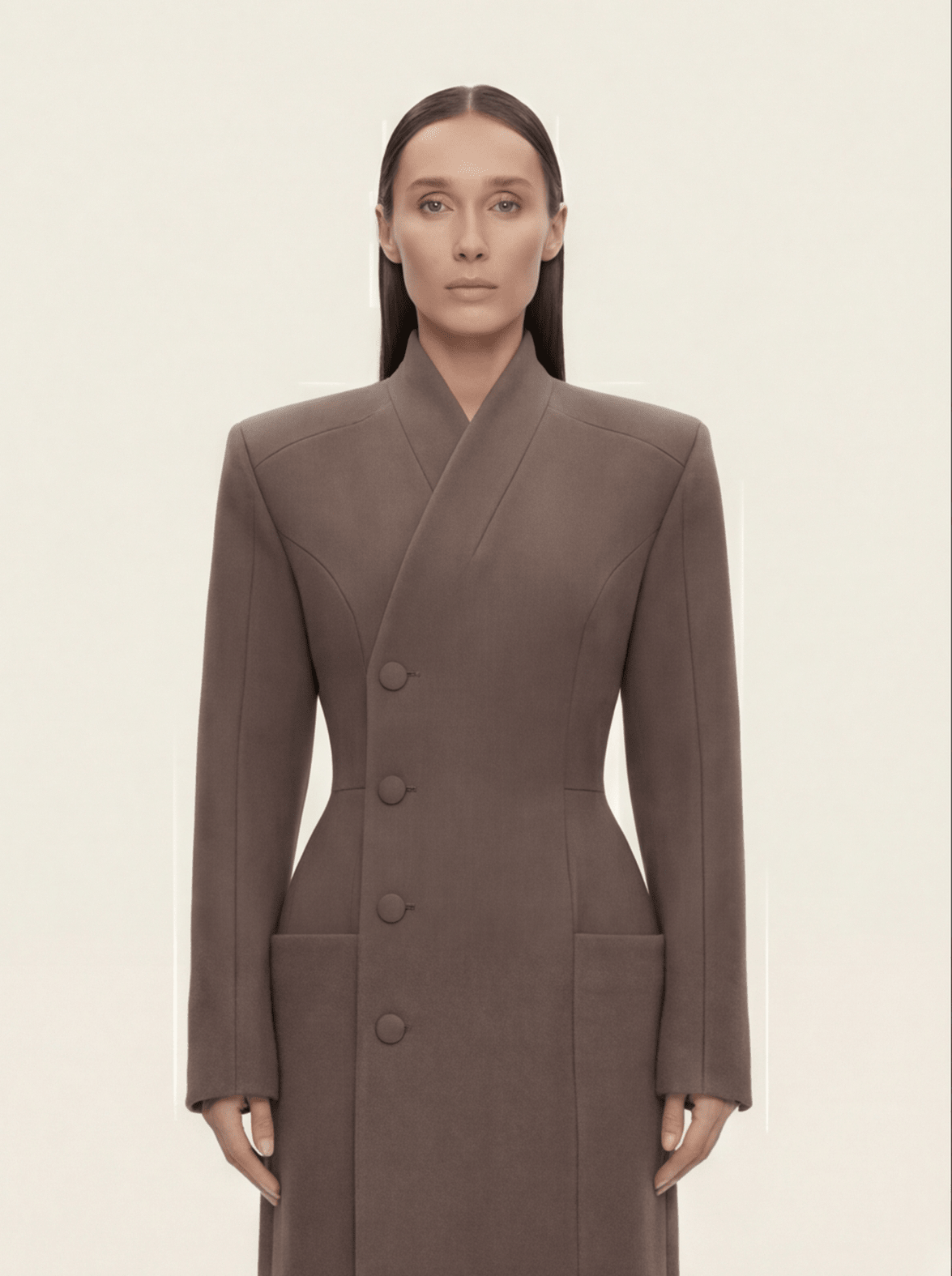 ABRIGO LE SCULPTÉ PREMIUM CORTE ELEGANTE