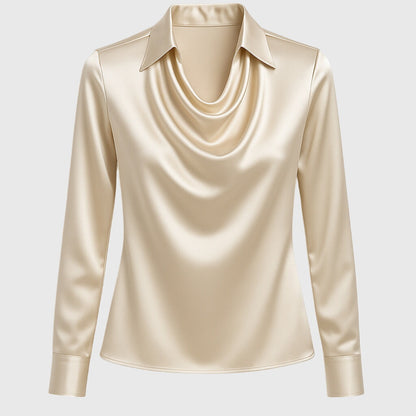 BLUSA VALENTINA ROCHE SATIN CASCADE