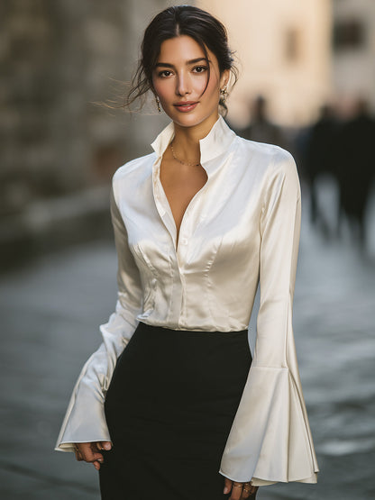 BLUSA VALENTINA ROCHE SATIN ÉLYSÉE