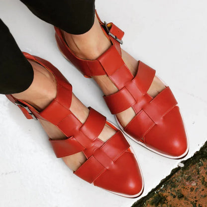 SANDALIAS TRENZADAS ELEGANTES