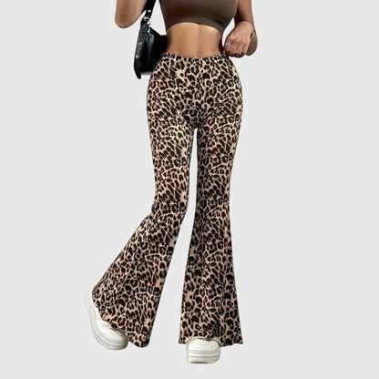 PANTALÓN VALENTINA ROCHE ANIMAL PRINT ELEGANTE