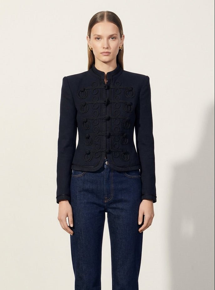 TOP PREMIUM BLAZER ESTRUCTURADO CUELLO COREANO