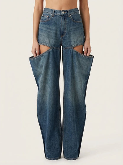 TOP PREMIUM JEANS EXTRA WIDE ARQUITECTÓNICO