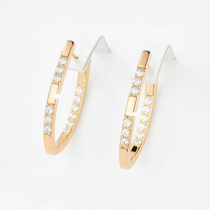 PENDIENTES VALENTINA ROCHE ARO DORADO CON CIRCONITAS