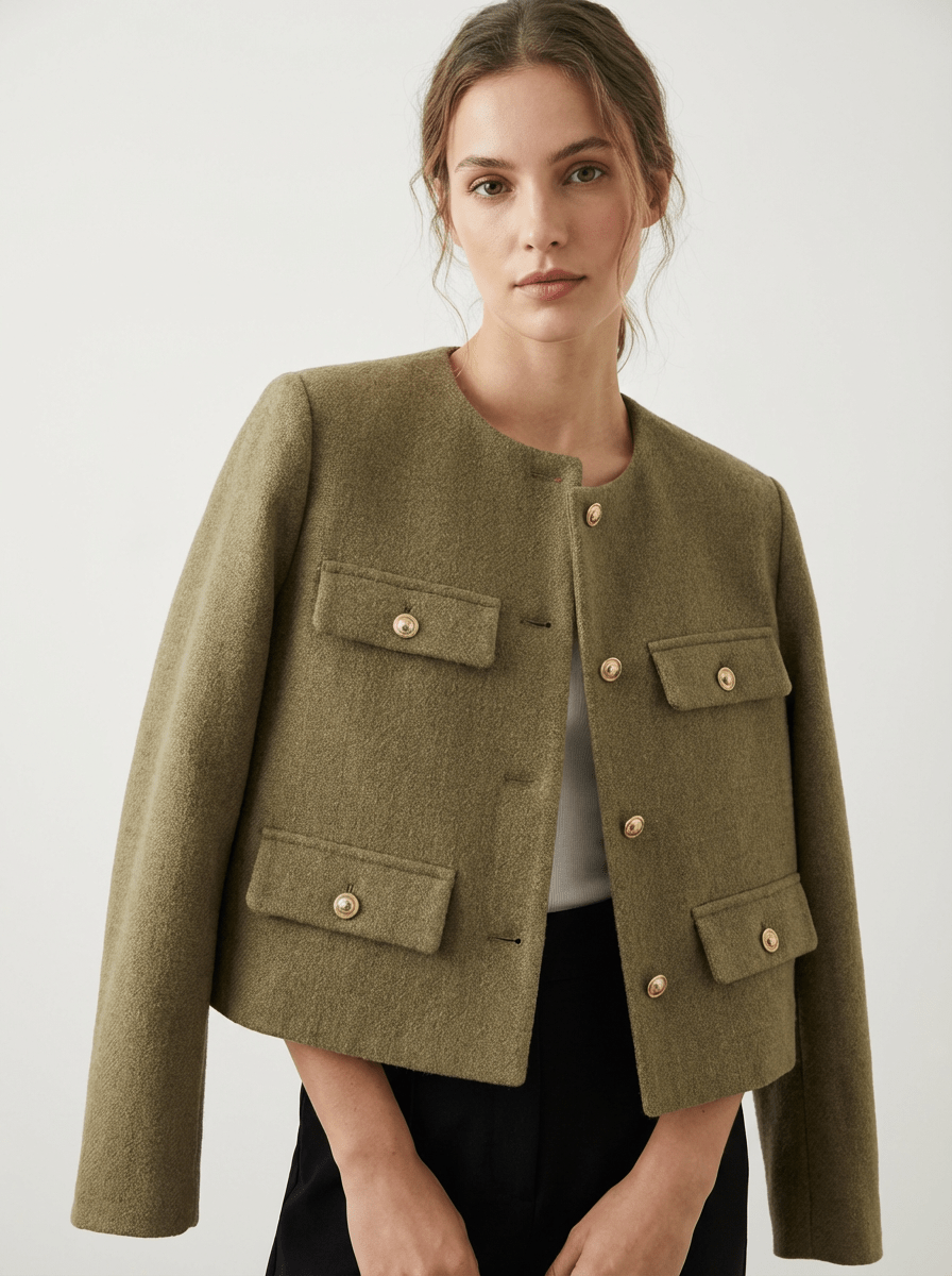 CHAQUETA HERITAGE PREMIUM ELEGANCIA ESTRUCTURADA