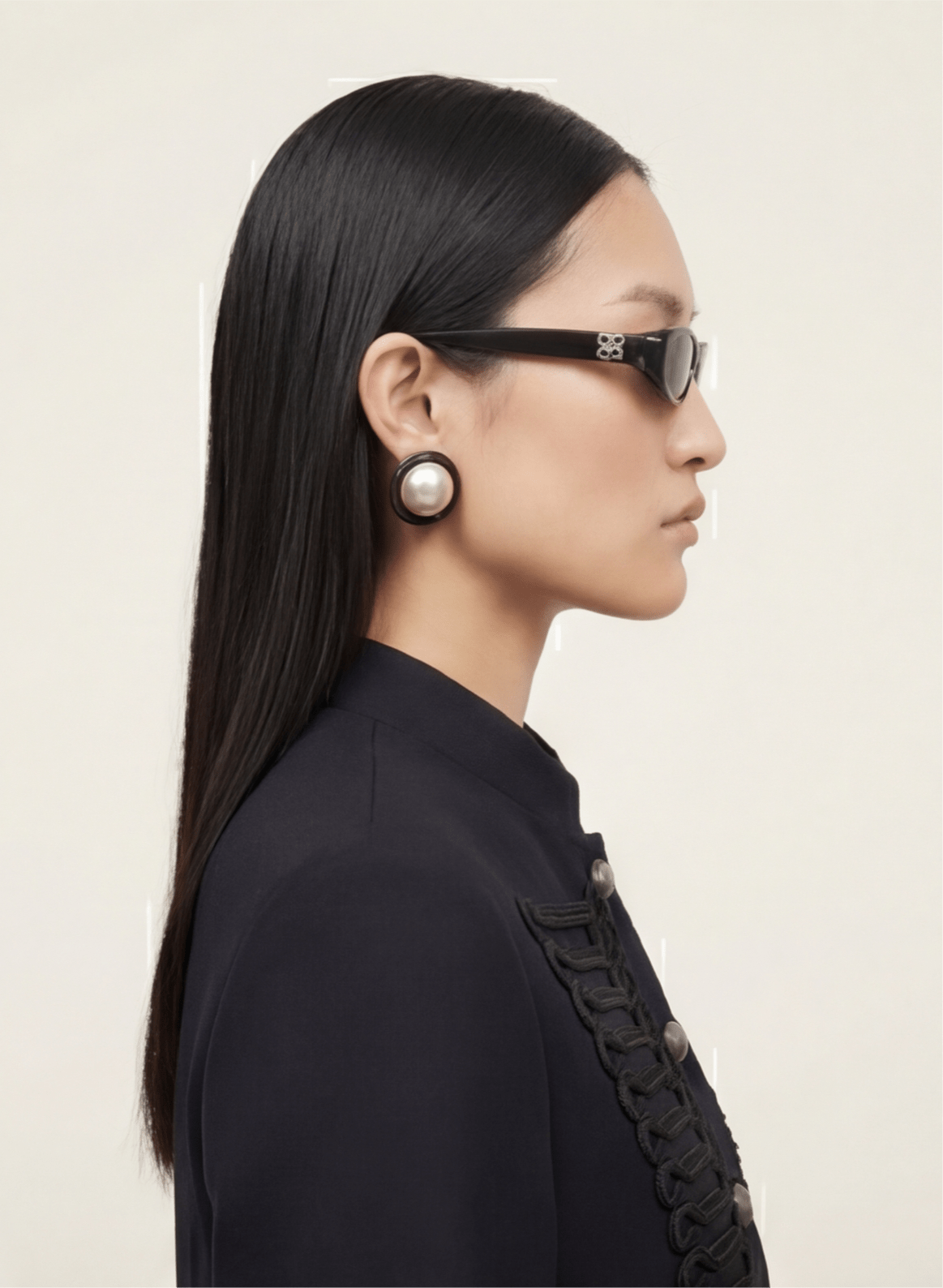 TOP PREMIUM CHAQUETA ESTRUCTURADA BOTONES JOYA