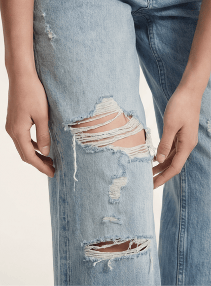 TOP PREMIUM JEANS RECTOS DENIM CLARO