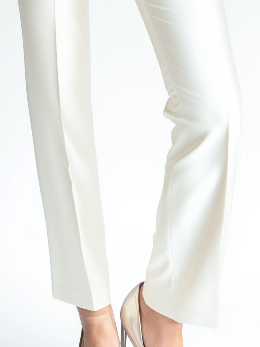 PANTALÓN VALENTINA ROCHE IVORY STRAIGHT