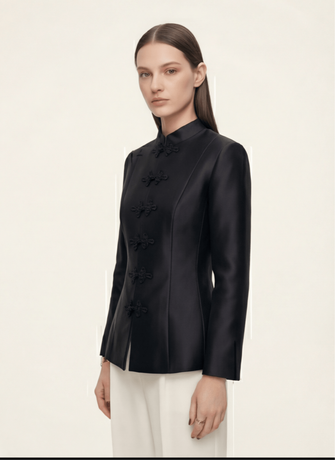 CHAQUETA ESTILO MANDARÍN