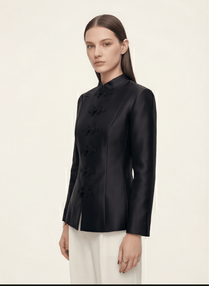 CHAQUETA ESTILO MANDARÍN