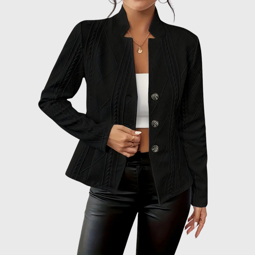 BLAZER ELEGANTE ENTALLADO PARA MUJER