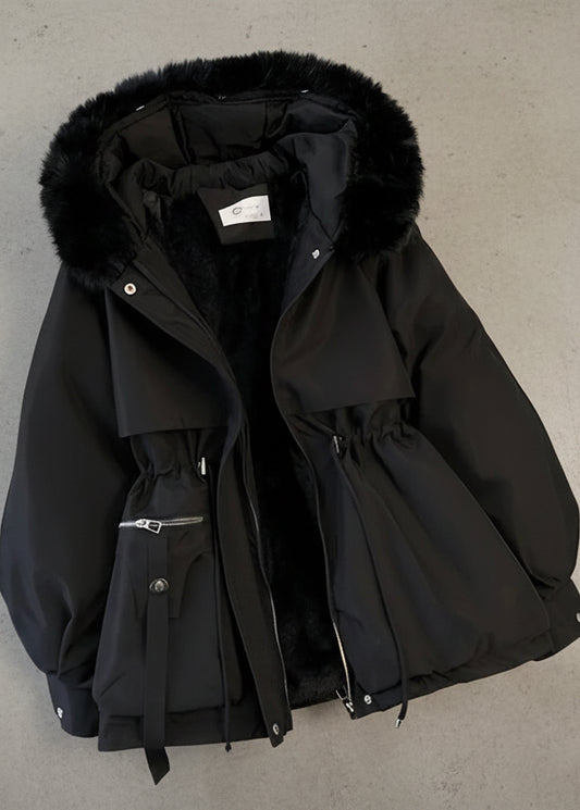 ARIEL - CHAQUETA ACOLCHADA CON CAPUCHA ENVOLVENTE