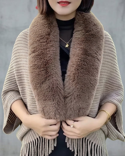 CHAL DE PUNTO ENVOLVENTE EN ESTILO ATEMPORAL