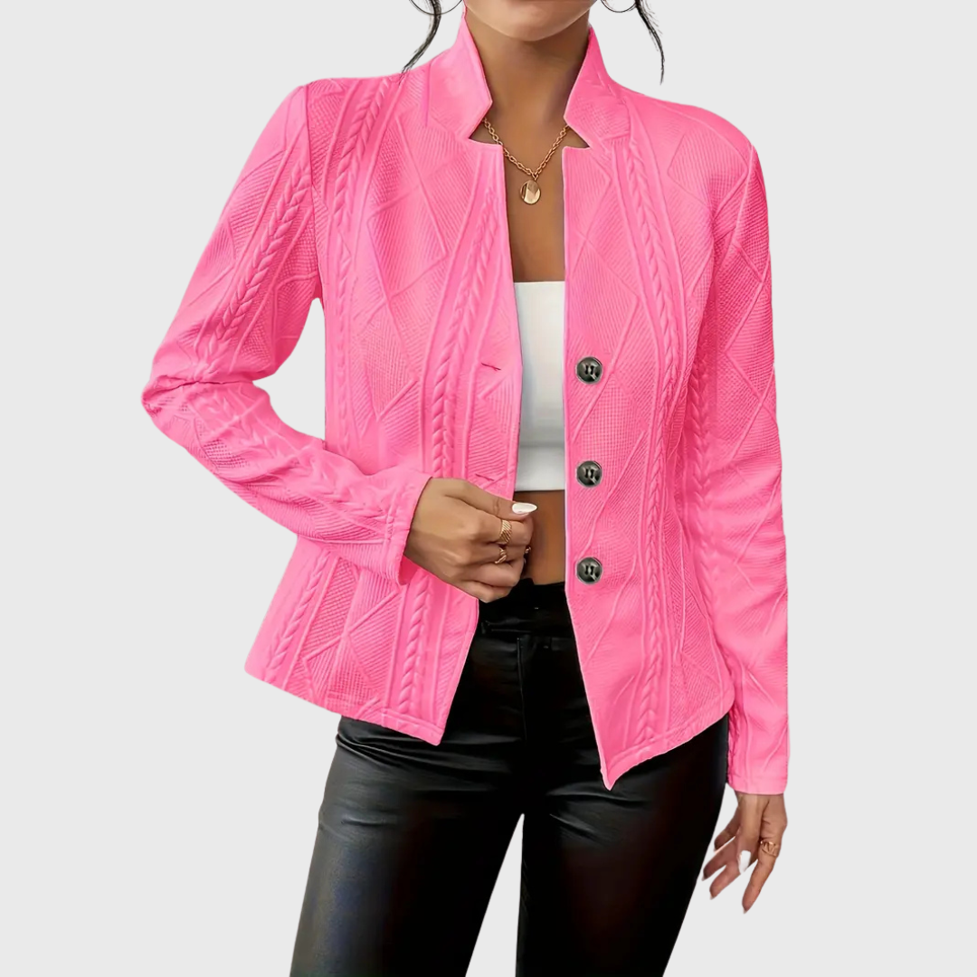 BLAZER ELEGANTE ENTALLADO PARA MUJER