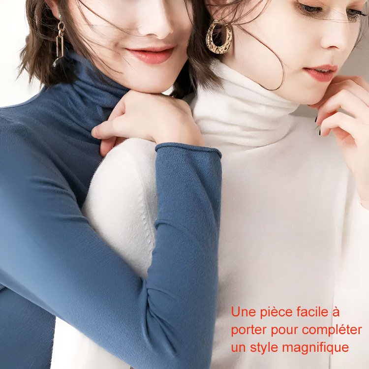 TRICOT VALENTINA ROCHE DE CUELLO ALTO CLÁSICO