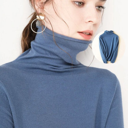 TRICOT VALENTINA ROCHE DE CUELLO ALTO CLÁSICO