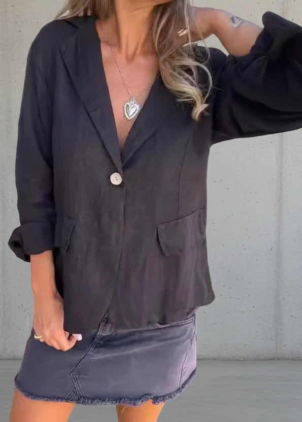 BLUSA LINO & ALGODÓN · LIGERO, ELEGANTE Y ATEMPORAL