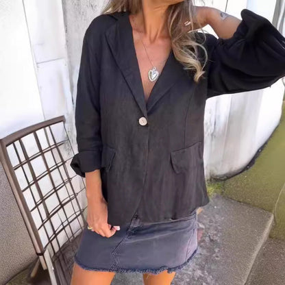 BLUSA LINO & ALGODÓN · LIGERO, ELEGANTE Y ATEMPORAL