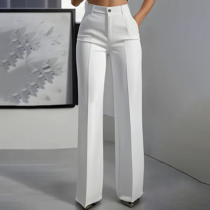PANTALÓN DE TRAJE PARA MUJER DE TIRO