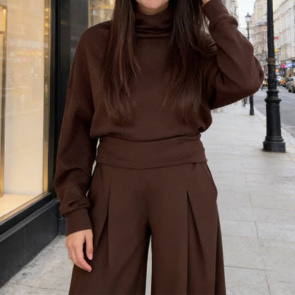 CONJUNTO AURA · ELEGANCIA RELAJADA DE DOS PIEZAS