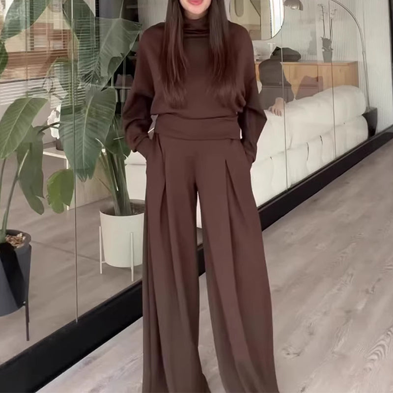 CONJUNTO AURA · ELEGANCIA RELAJADA DE DOS PIEZAS