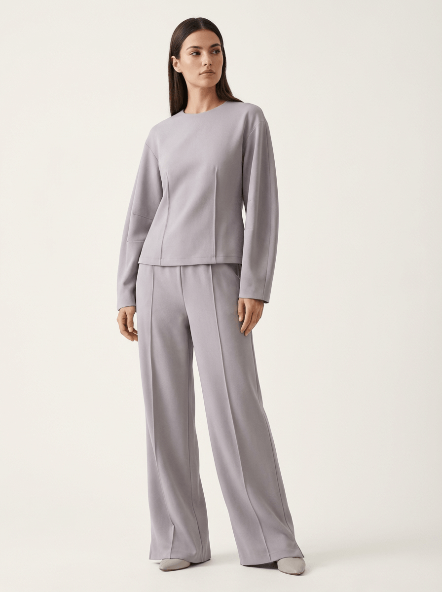 CONJUNTO MILANO PREMIUM DE CORTE RELAJADO Y ELEGANTE