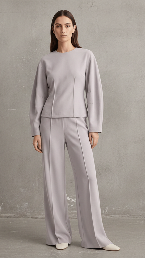 CONJUNTO MILANO PREMIUM DE CORTE RELAJADO Y ELEGANTE