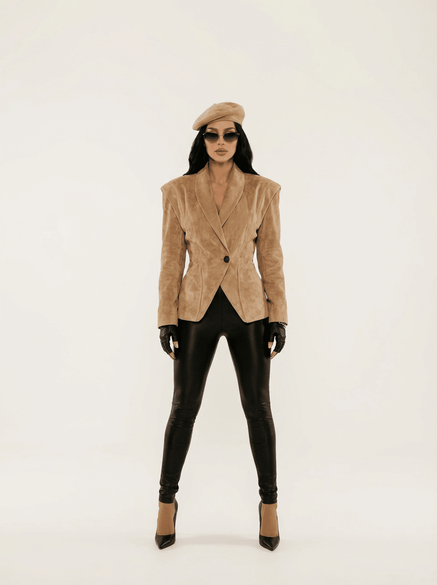 CHAQUETA VELVET PREMIUM ESTILO HIGH STREET